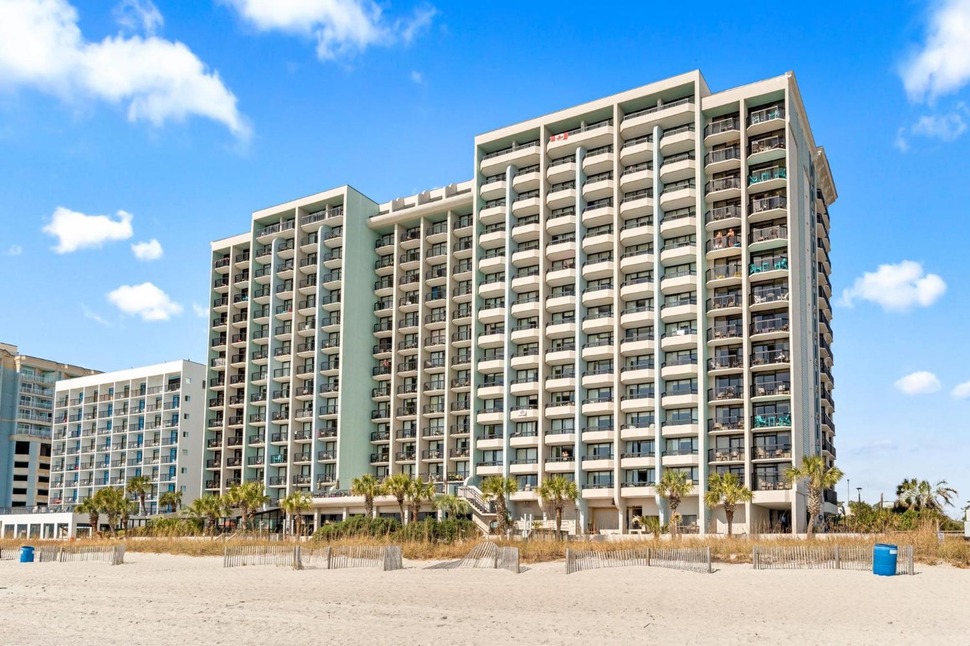Oceanfront 1Br Suite! Perfect For 8 Guests!- Pinnacle Tower 1456 شاطئ ميرتل المظهر الخارجي الصورة