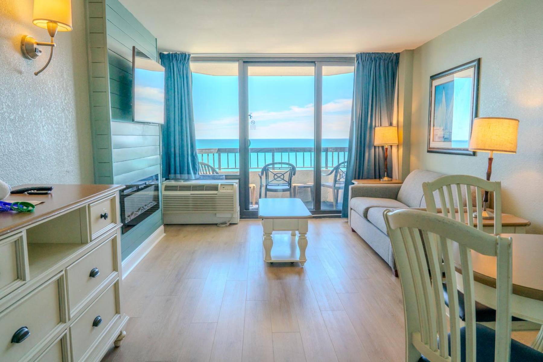 Oceanfront 1Br Suite! Perfect For 8 Guests!- Pinnacle Tower 1456 شاطئ ميرتل المظهر الخارجي الصورة