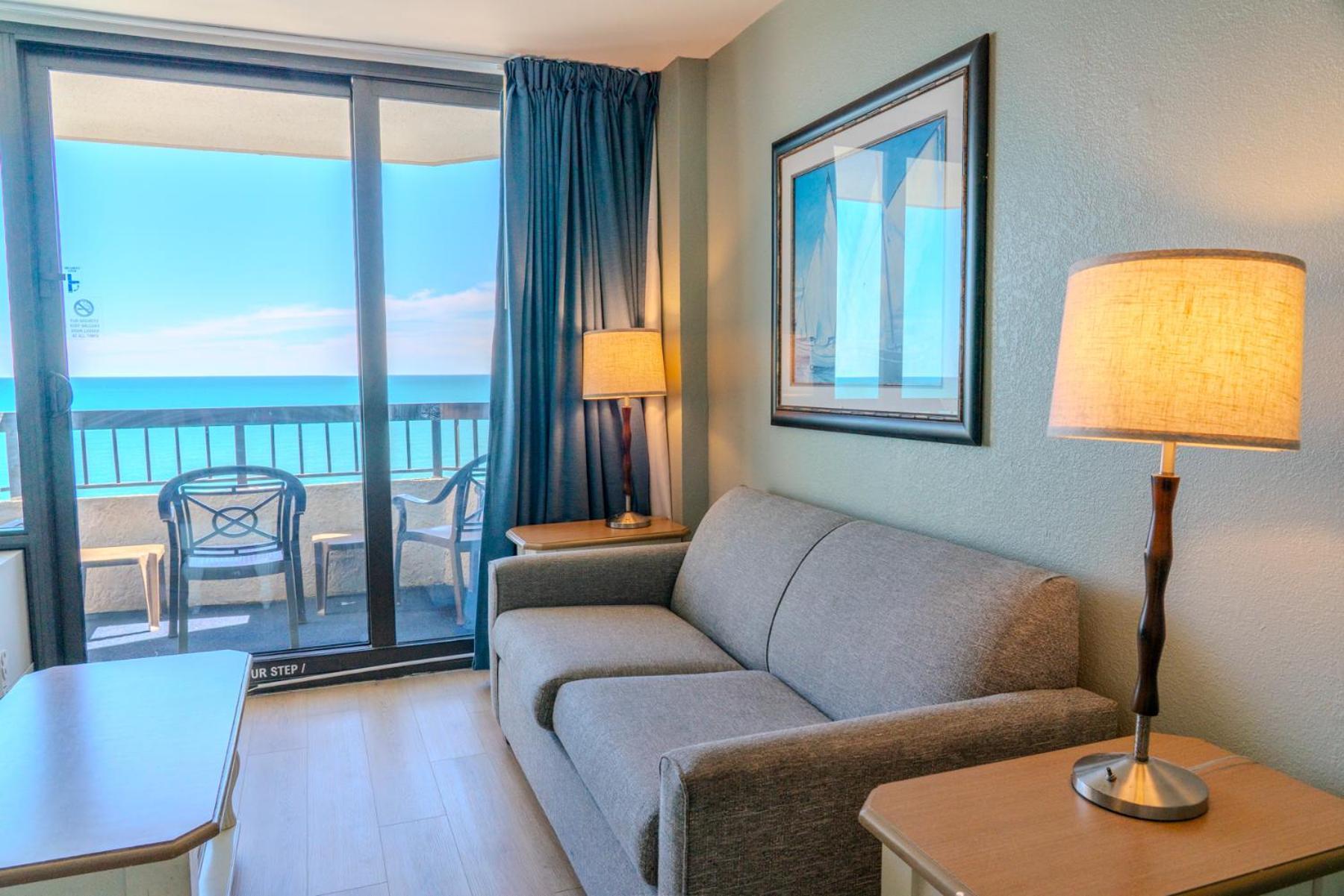 Oceanfront 1Br Suite! Perfect For 8 Guests!- Pinnacle Tower 1456 شاطئ ميرتل المظهر الخارجي الصورة